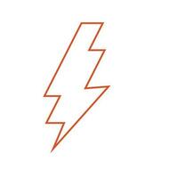 Power Lightning Sign vector