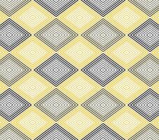 Yellow white pattern and black boxes vector