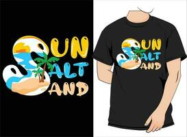 summer Tshirt design,sea beach tshirt design,california design vector