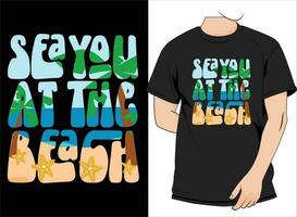 summer Tshirt design,sea beach tshirt design,california design vector