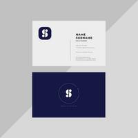 professional design corporate business card template vector