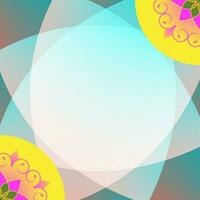 colorful modern abstract background with circles vector