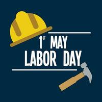 vector happy labor day banner and template design and vector labor cap and tools and 1st may banner and labor vector and labor banner design