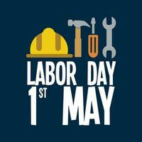 vector happy labor day banner and template design and vector labor cap and tools and 1st may banner and labor vector and labor banner design