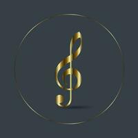 Premium music notes symbols, icons, elements, used in music concepts design and vector