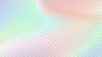 Modern blurred gradient background in trendy retro 90s, 00s style. Y2K aesthetic. Rainbow light prism effect. Hologram reflection. Poster template for social media posts, digital marketing vector