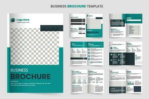 Brochure template layout design and corporate company profile brochure template design vector