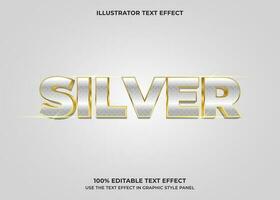 Editable Game Over Luxury Style 3D Vector Text Effect