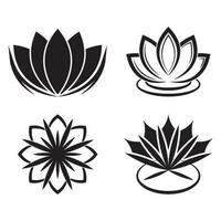 lotus icon vector