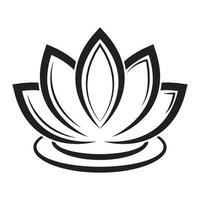 lotus icon vector