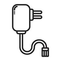 phone charger icon vector