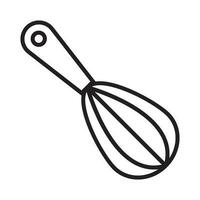 whisk icon vector