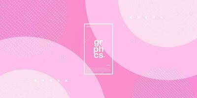 Modern abstract bright pink gradient illustration background with simple pattern. Cool design. Eps10 vector