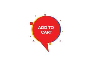 new add to cart , level, sign, speech, bubble  banner, vector