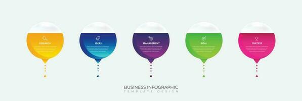 infographic business design template vector for infographic timeline, steps, technology, people, chart, graph, flowchart, diagram, circle label, infographic layout design