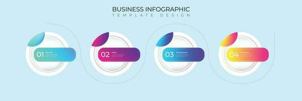 infographic business design template vector for infographic timeline, steps, technology, people, chart, graph, flowchart, diagram, circle label, infographic layout design