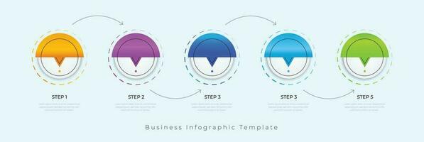 infographic business design template vector for infographic timeline, steps, technology, people, chart, graph, flowchart, diagram, circle label, infographic layout design