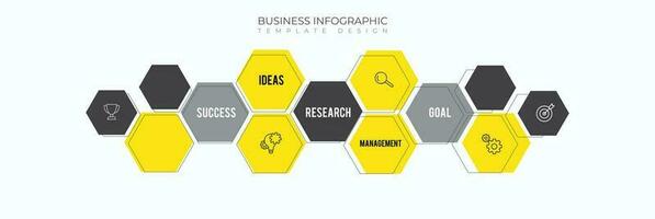 infographic business design template vector for infographic timeline, steps, technology, people, chart, graph, flowchart, diagram, circle label, infographic layout design