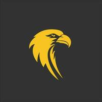 Simple Eagle Head Vector Design.