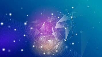 Abstract Network Technology Background. vector