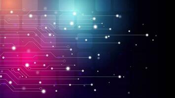 Network Technology Style Background Modern Illustration vector