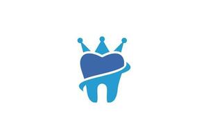 dientes dental salud logo vector diseño