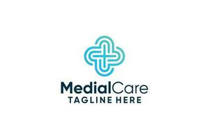 Medical health care logo vector design