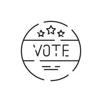 política o político y político. vector votación o elección y votar. relacionado vector línea icono. calificaciones de candidatos, electrónico votación y más.