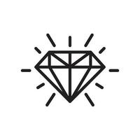 diamond icon design vector