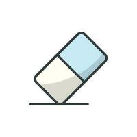 Eraser icon vector design templates simple and modern