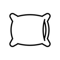 pillow icon vector design template simple and modern