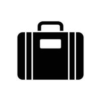 travel bag icon vector design template simple and modern