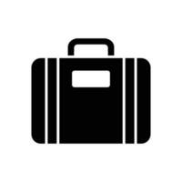 travel bag icon vector design template simple and modern