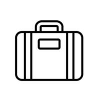 travel bag icon vector design template simple and modern