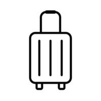 travel bag icon vector design template simple and modern
