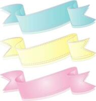 Set of cute ribbons in doodle style. Vector creative illustration of ribbons,  bows on isolated white background. Big set of hand drawn isolated frames  Stock Vector Image & Art - Alamy