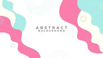 Abstract flat colorful geometric shapes background vector