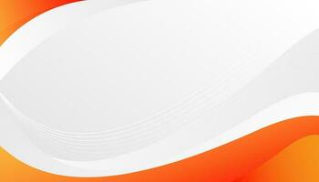 abstract Orange and white background vector