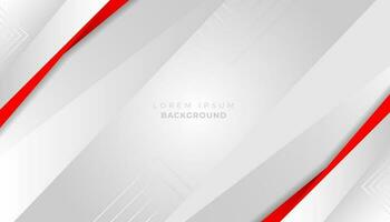 Abstract red gray gray white blank space modern futuristic background vector illustration design.