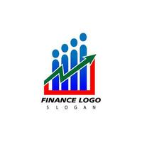 Financial logo concept. Economic logo concept vector