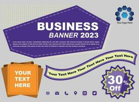 Banner Design 2023, Business Banner Art, Abstract Banner design, vector