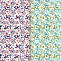 Free vector flower seamless pattern background. elegant texture for backgrounds.