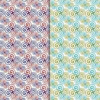 Free vector flower seamless pattern background. elegant texture for backgrounds.