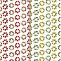 Free vector flower seamless pattern background. elegant texture for backgrounds.