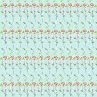 Vector white and blue seamless roses pattern in retro style with trailing vines and large flowers suitable for fabric or interior design