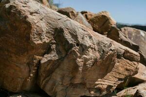 antecedentes con el textura de natural Roca. foto