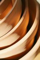 Abstract background and texture of terracotta plates. photo