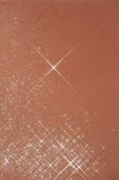 Abstract coral background with sparkles in the shape of stars. photo