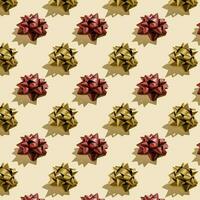 A pattern of many beauty gift bows. photo