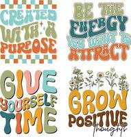 Inspirational Quotes Design vector